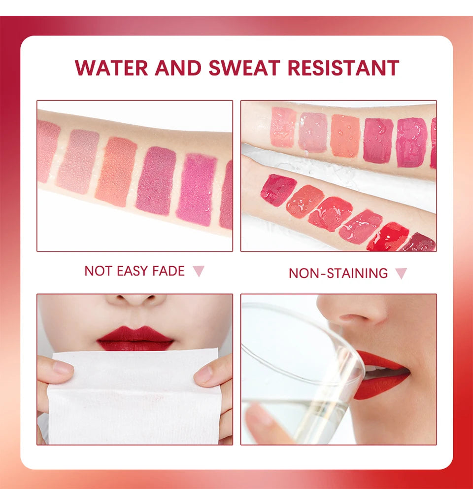 Matte Velvet Lip Gloss and Liquid Lipstick for long lasting everyday makeup wear