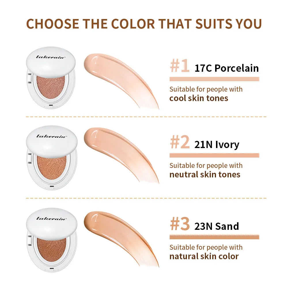 Cream Cushion Foundation and Dewy Glow Makeup for a Natural Hydrated Complexion - 4