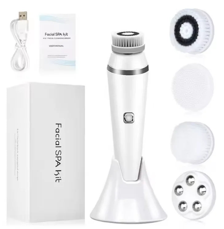 Electric Facial Cleansing Brush and Pore Cleaner for Daily Skincare Routine - 22