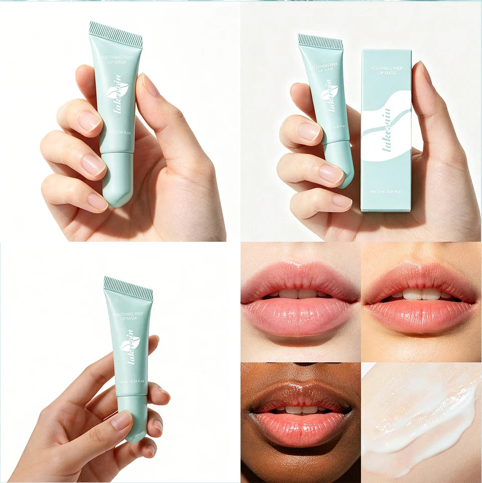 Cooling Peel Off Lip Mask and Hydrating Lip Balm for Daily Dry Lip Care Routine