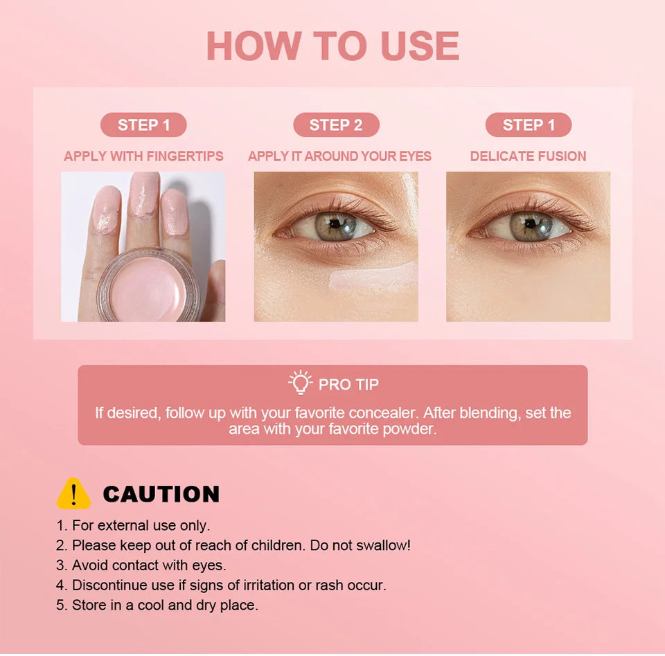 Under Eye Brightener and Dark Circle Corrector for Fresh Radiant Makeup Look