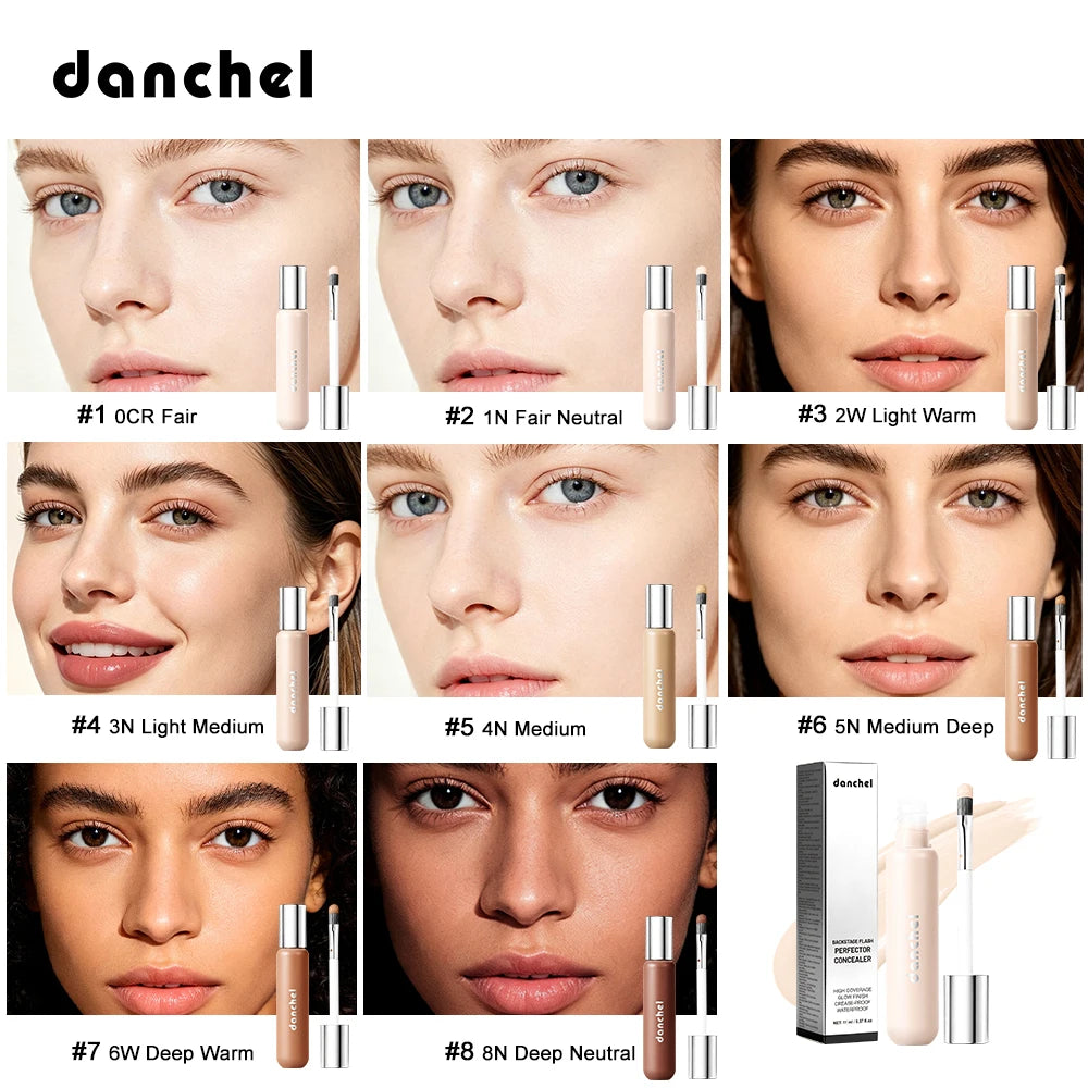 Liquid Concealer and Blemish Spot Corrector for Professional Face Body Makeup - 2