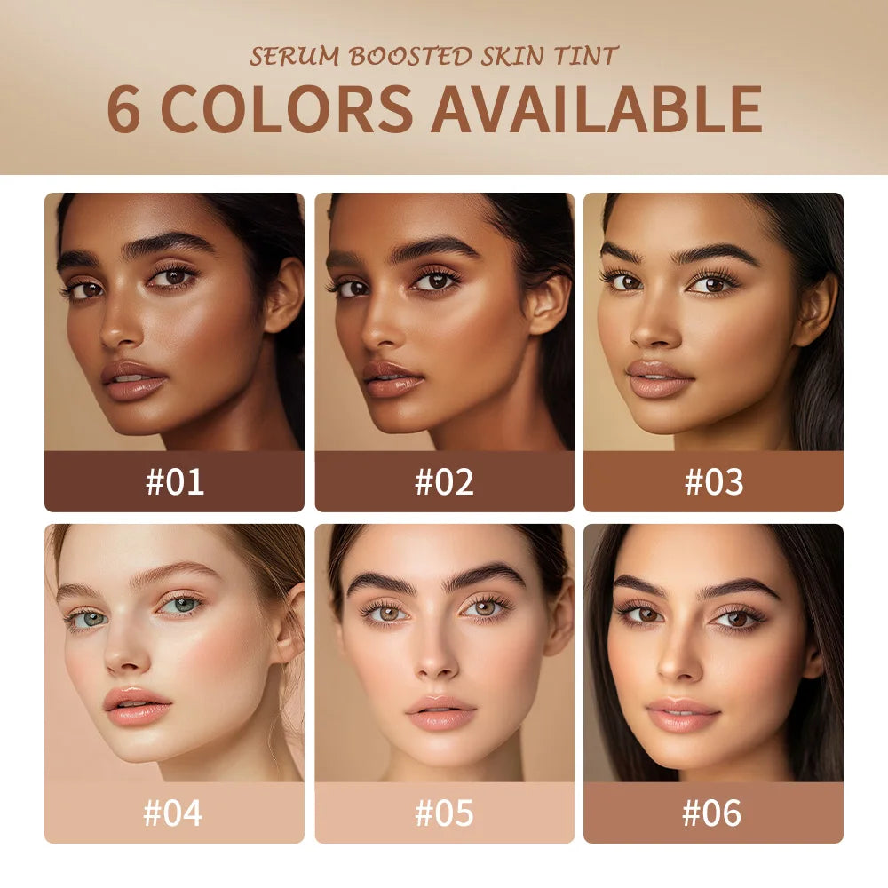 Skin Tint Foundation Stick and Radiant Balm Serum for Daily Natural Coverage - 4