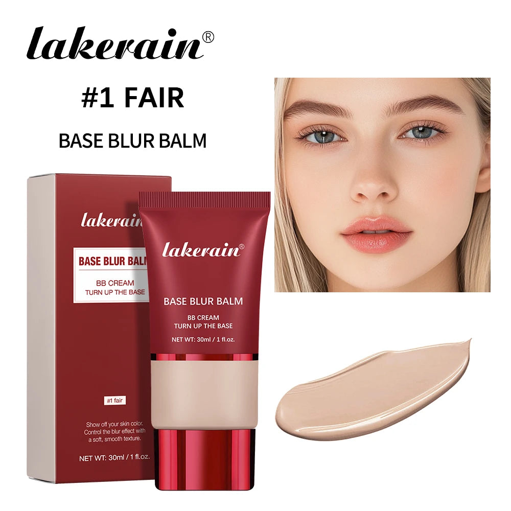 Base Blur Balm and Oil Control Foundation for a Smooth Matte Daily Makeup