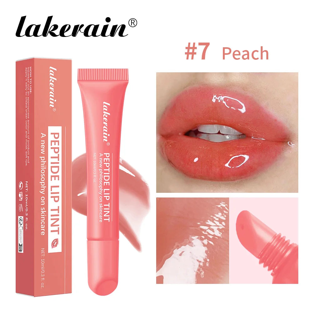 Peptide Lip Tint and Moisturizing Lip Gloss for Daily Hydration and Shine - 26