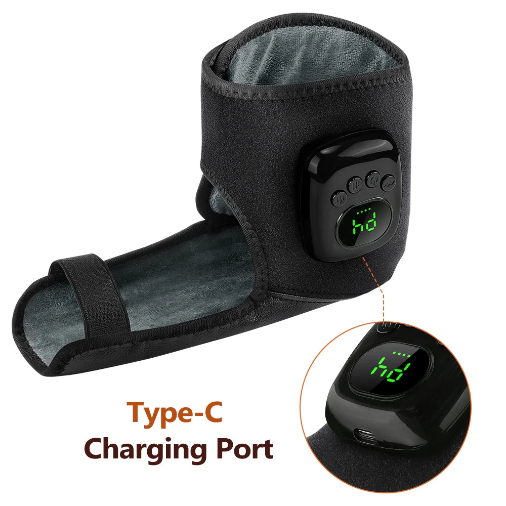 Cordless Wrist Massager and Heated Hand Wrap for Daily Relaxation and Muscle Relief - 29