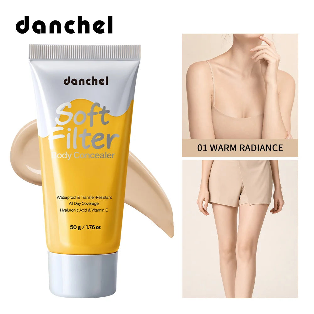 Body Concealer and Full Coverage Foundation for Flawless Skin and Tattoos