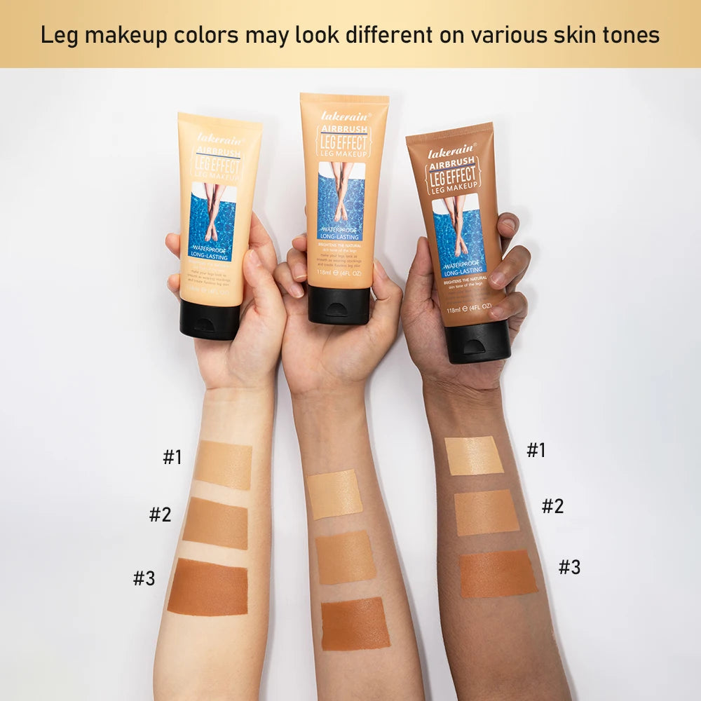 Leg Makeup and Body Concealer for Flawless Even Skin Tone on Legs and Feet