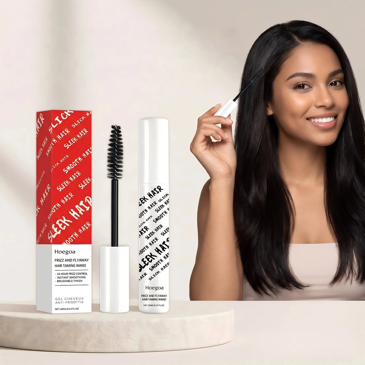 Hair Finishing Stick and Flyaway Tamer for sleek styles and daily hair grooming