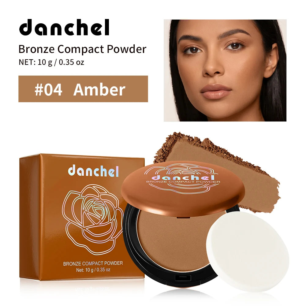 Matte Bronze Powder and Pressed Setting Powder for a Natural Sun Kissed Look - 22