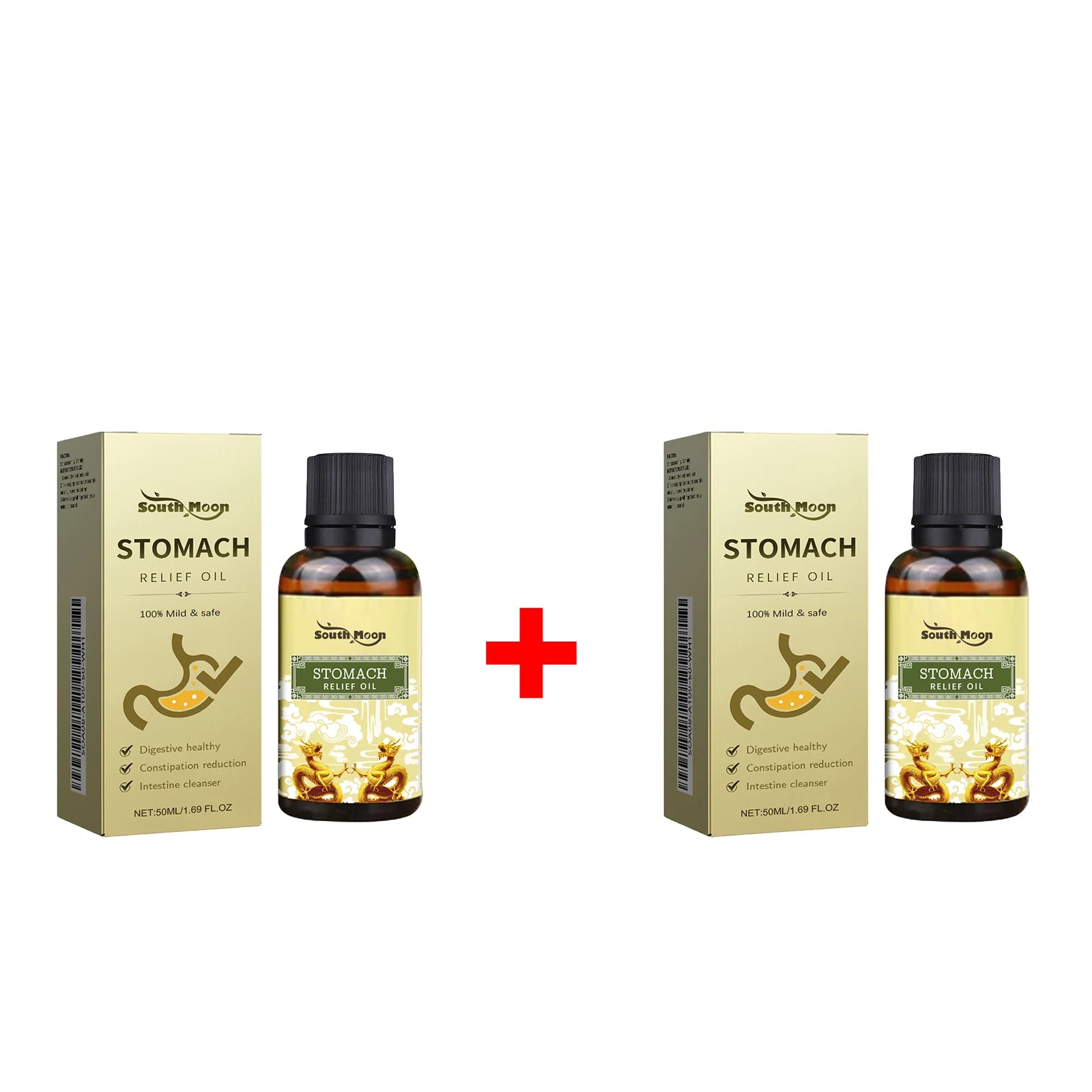 Stomach Relief Oil and Constipation Massage Oil for Daily Abdominal Skin Comfort - 14