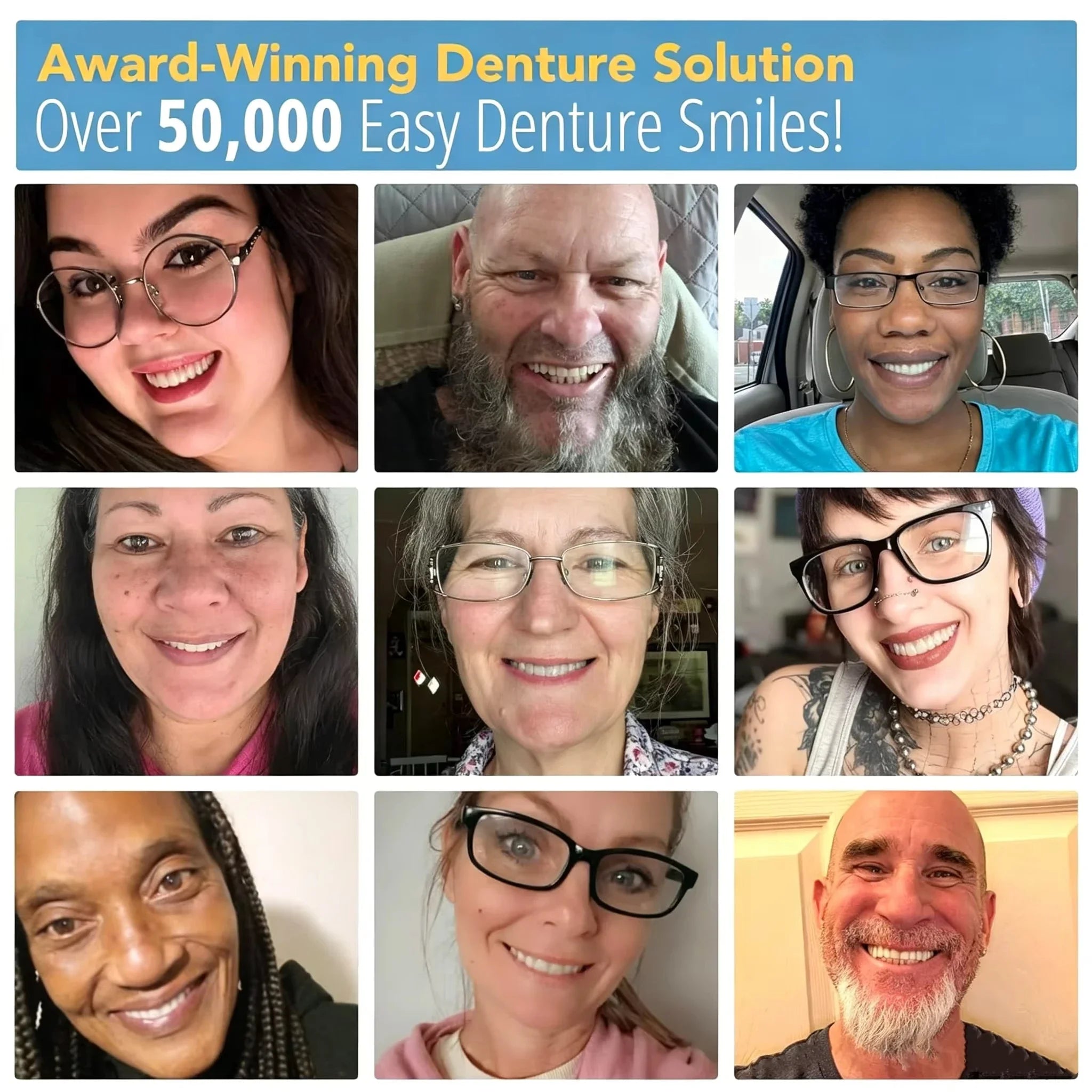 Full Mouth Silicone Dentures and Fake Teeth Set for Daily Smile Enhancement Needs - 4