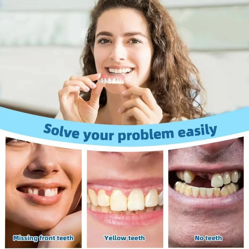 Silicone Fake Teeth and Cosmetic Dentures for a Confident Smile and Daily Oral Care - 10
