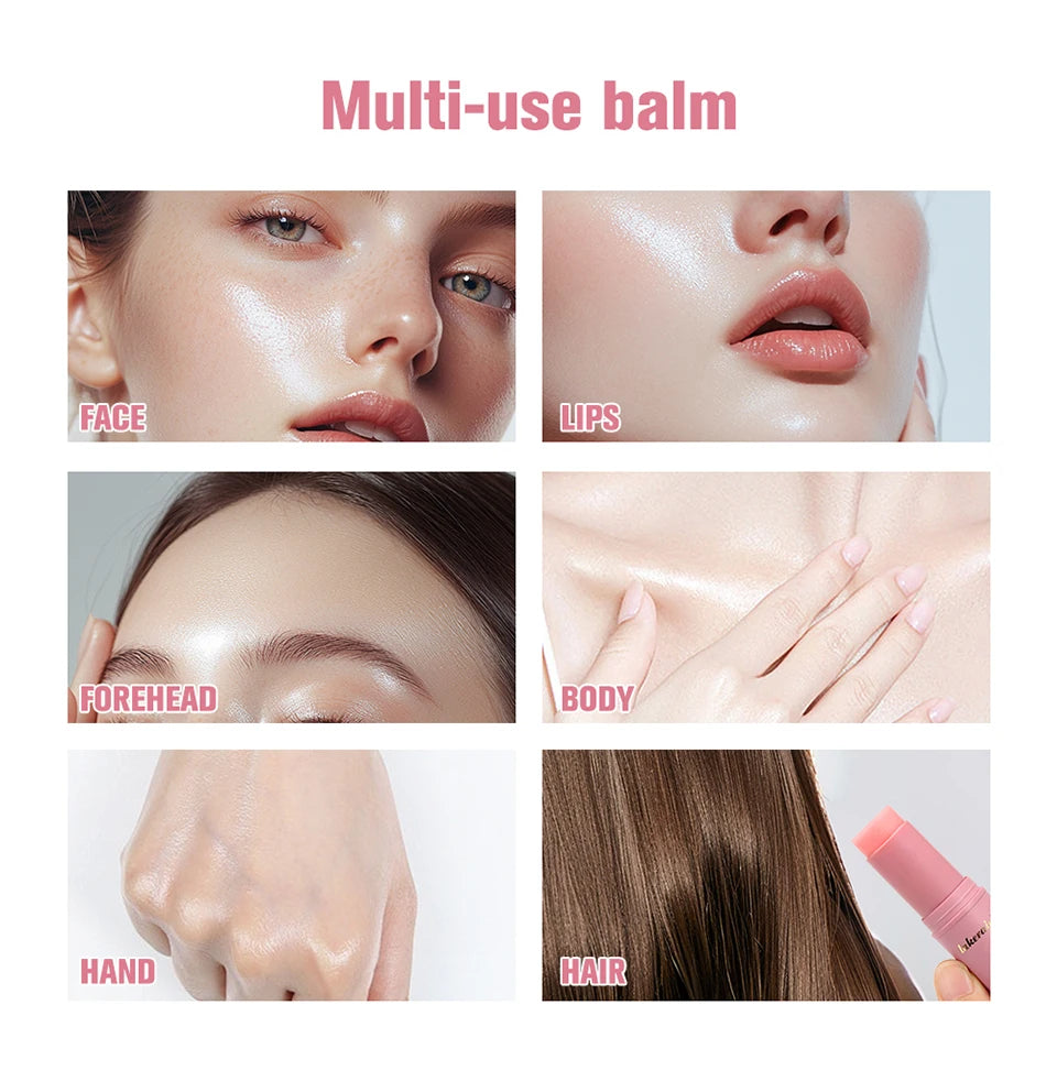 Wrinkle Bounce Multi Balm and Moisturizing Skin Stick for Daily Facial Care