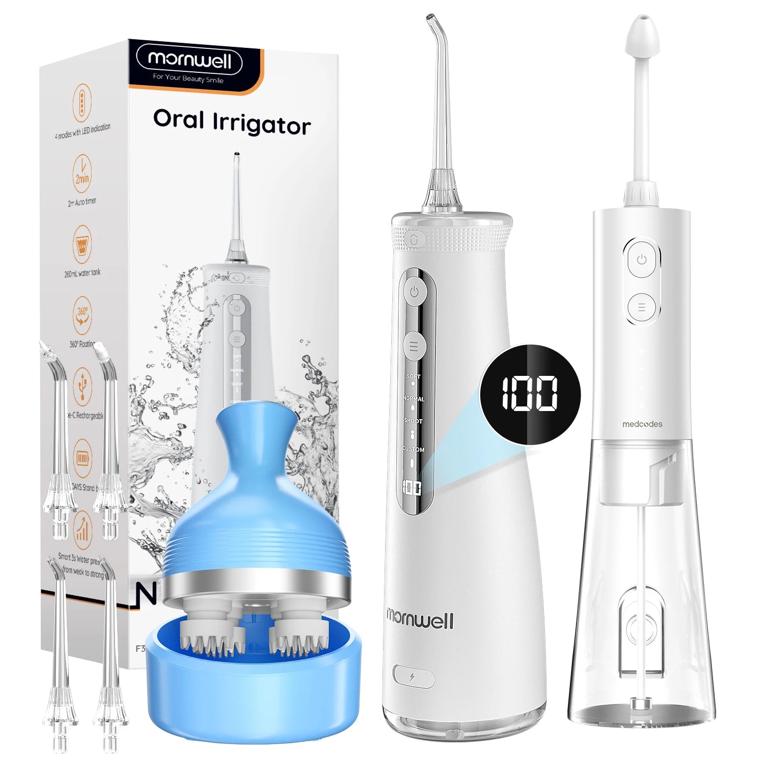 Water Flosser and Nasal Irrigator Kit for Daily Oral and Sinus Hygiene Routine - 39