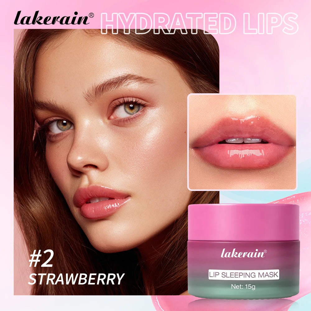 Lip Sleeping Mask and Hydrating Lip Balm for Dry Cracked Lips Overnight Repair - 4