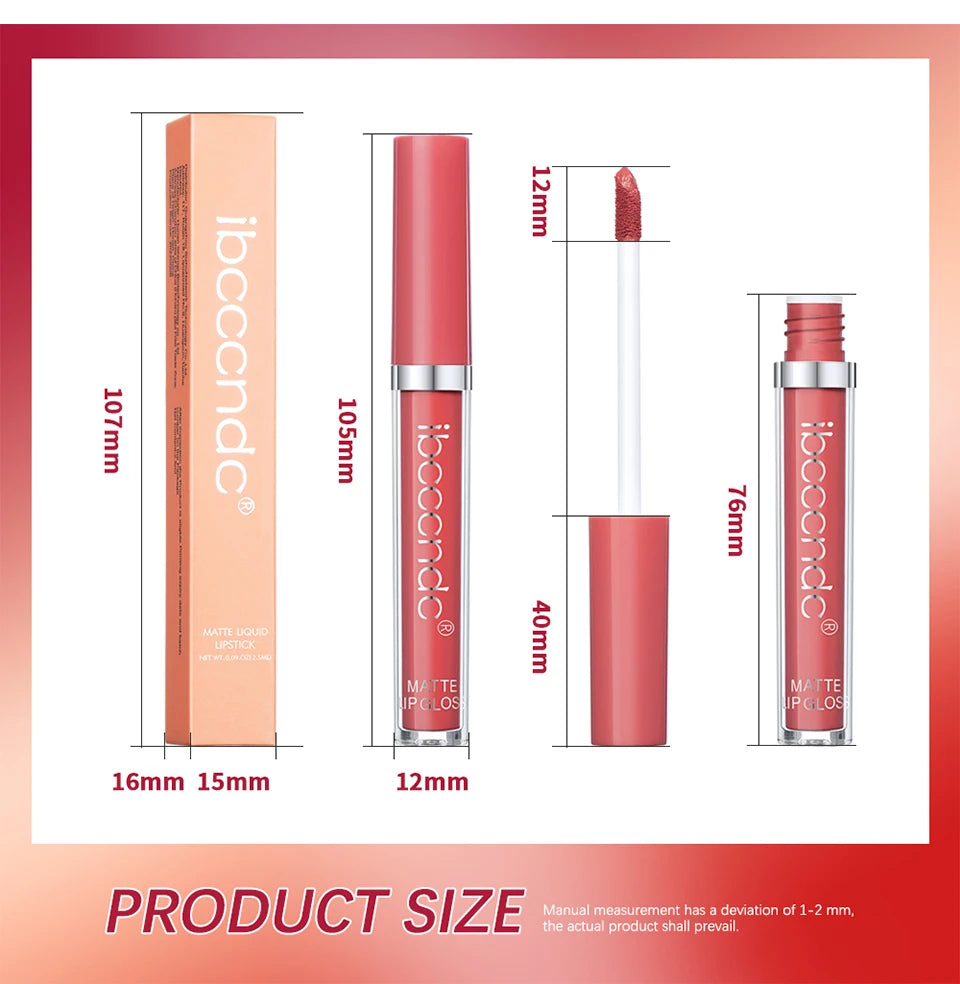 Matte Velvet Lip Gloss and Liquid Lipstick for long lasting everyday makeup wear - 20