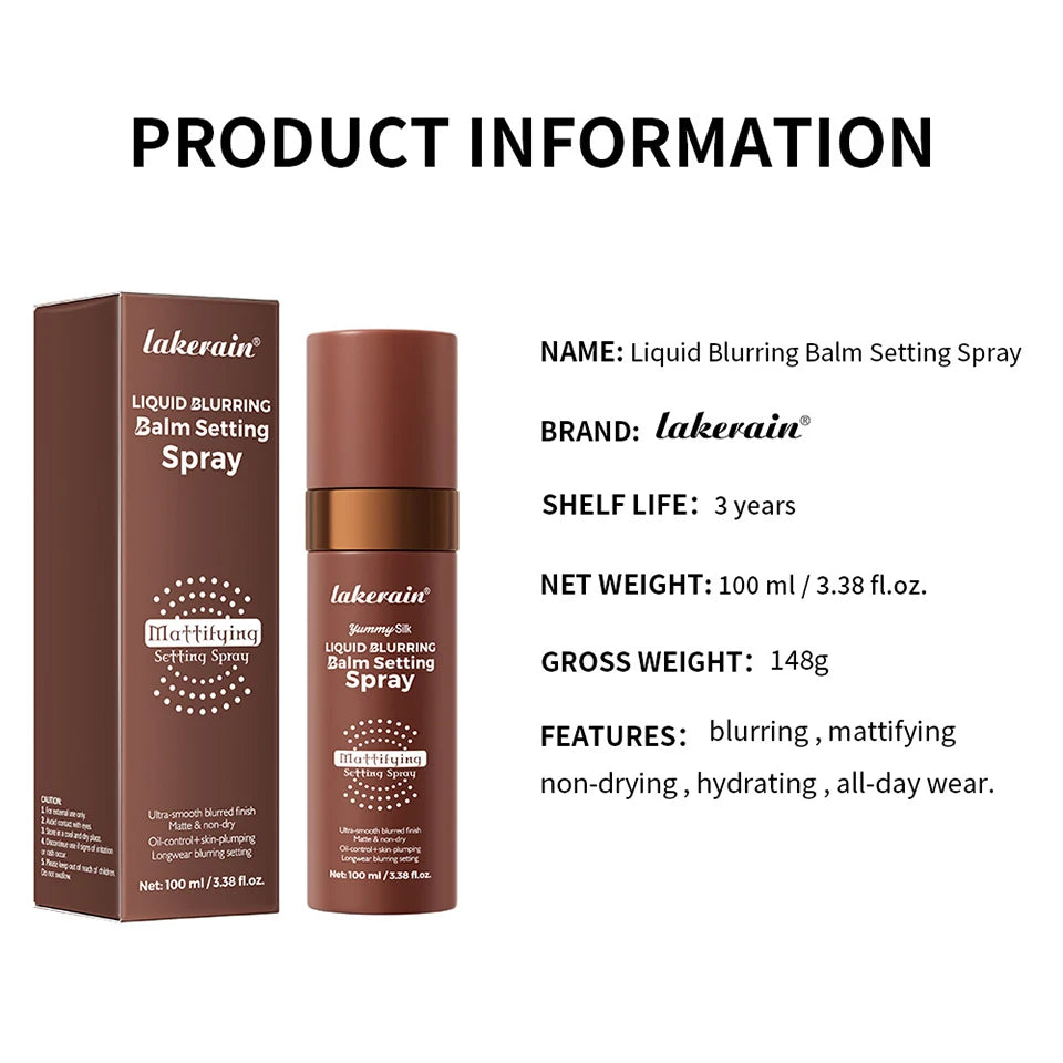 Liquid Blurring Balm Setting Spray and Makeup Fixer for long lasting daily wear - 15