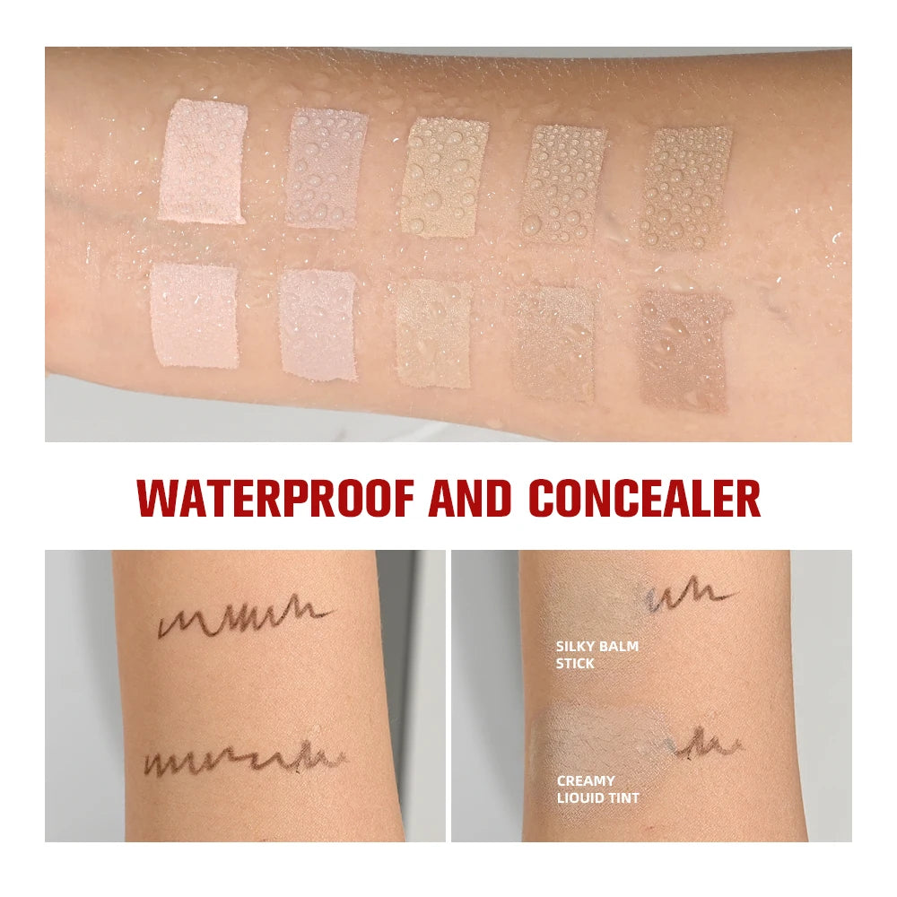 Glide and Hide Blurring Concealer and Full Coverage Foundation for Daily Makeup - 6