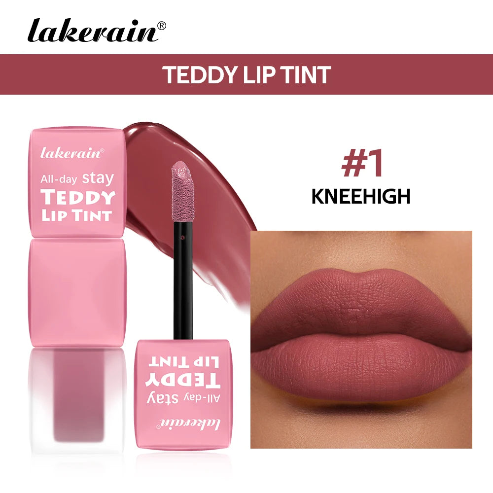 Teddy Lip Tint and Matte Liquid Lipstick for long lasting waterproof natural makeup