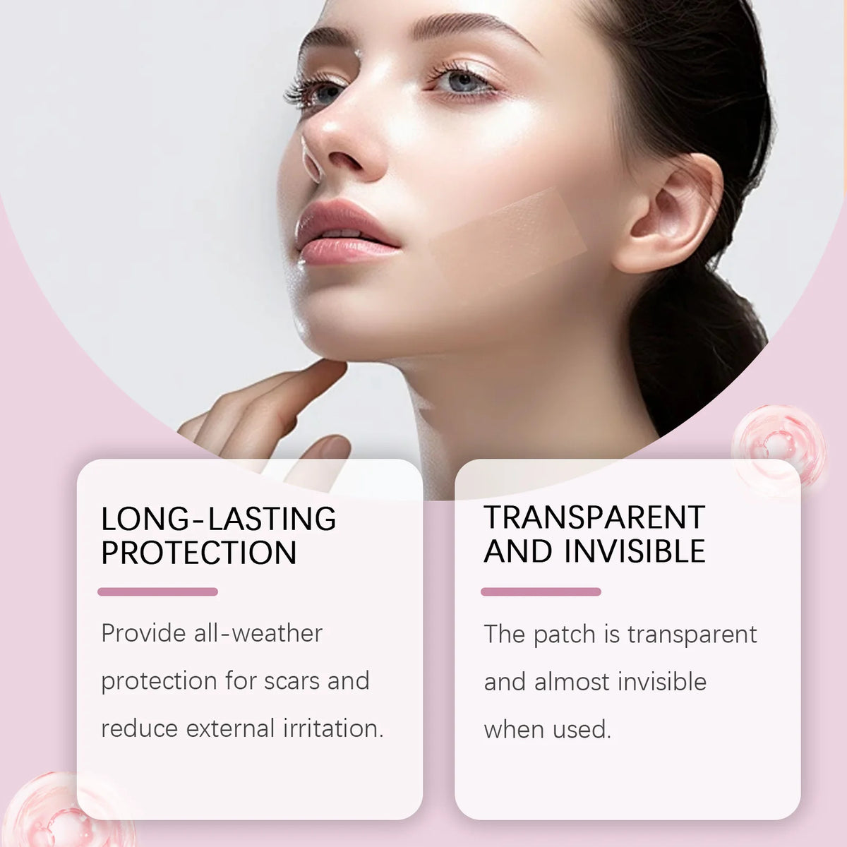 Silicone Collagen Scar Tape and Wrinkle Patch for Smoother Skin and Better Texture