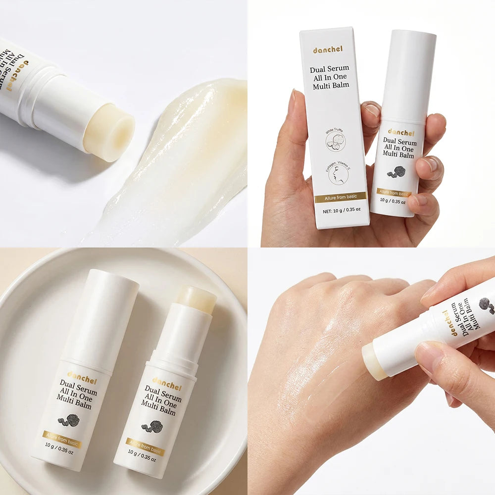 Multi Balm Stick and Moisturizing Serum for Instant Dry Skin Relief