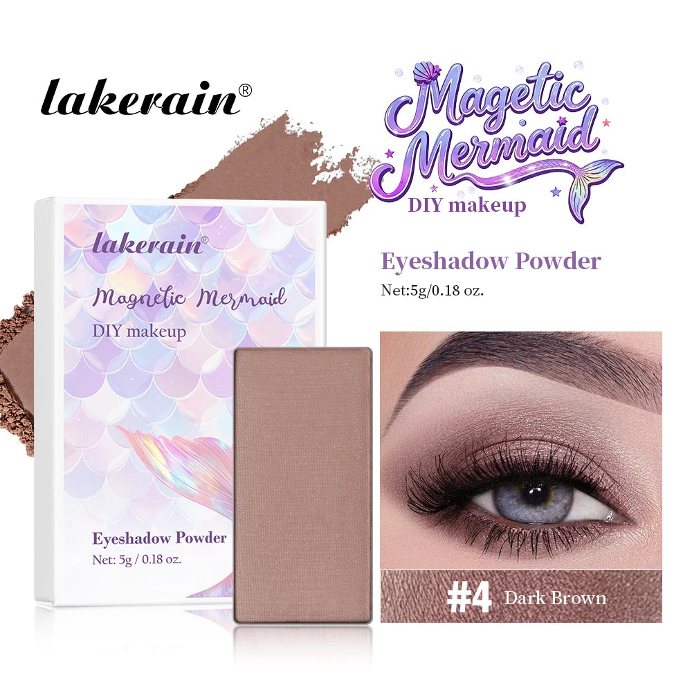 Magnetic Mermaid Makeup Palette and Eyeshadow Kit for Professional Artists and Daily Use - 55