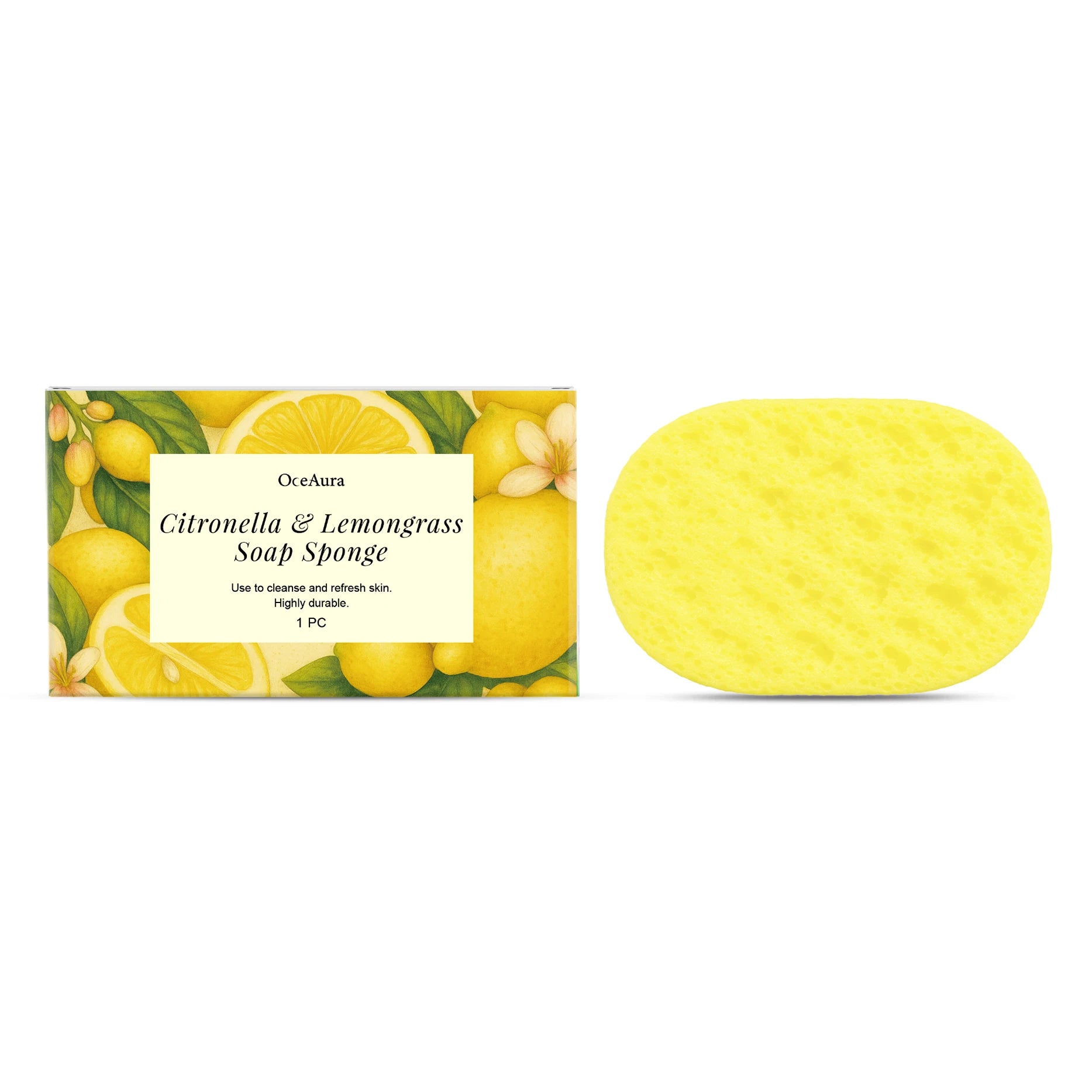 Exfoliating Bath Sponge and Body Scrubber for Daily Skin Cleansing and Refreshing - 15