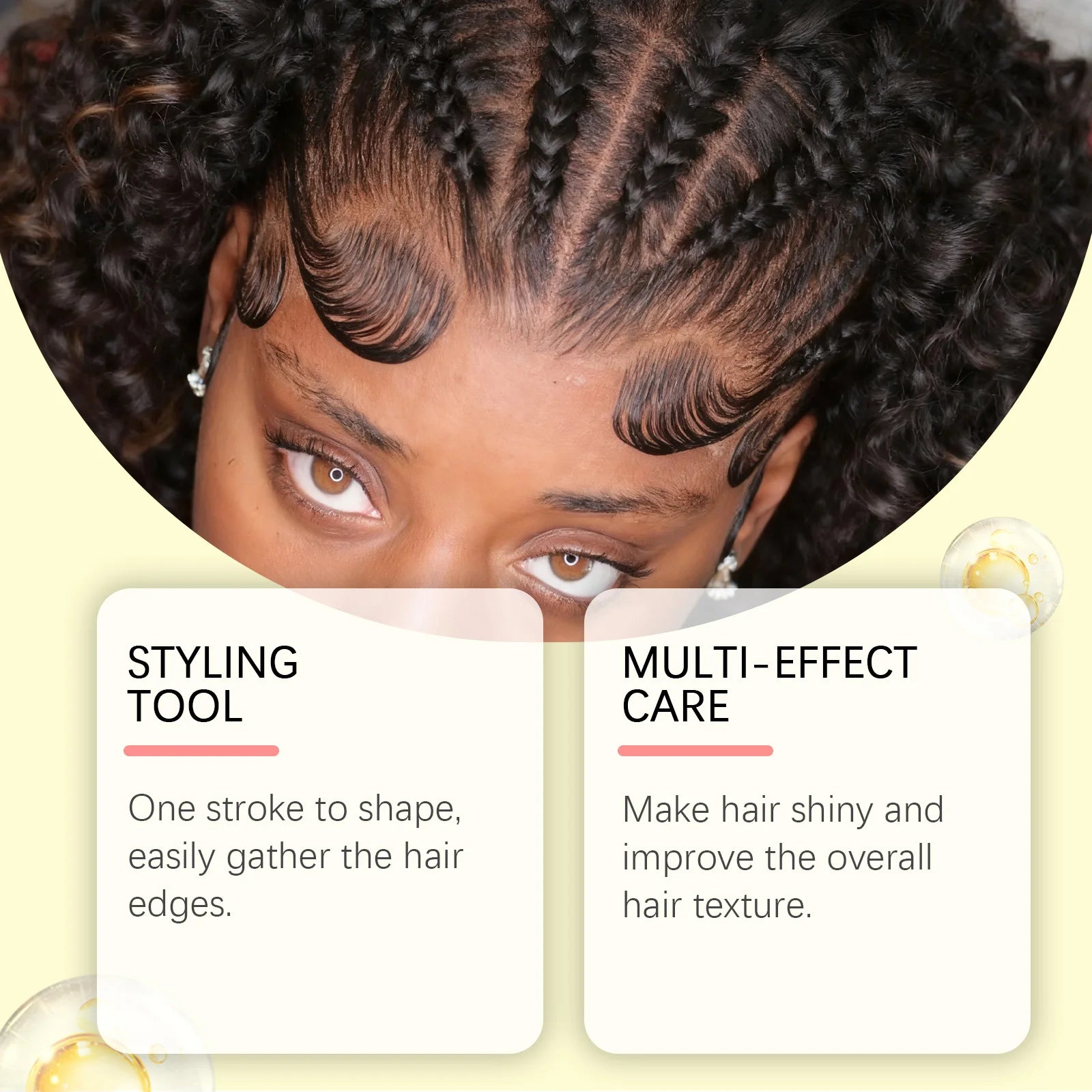 Hair Taming Wand and Flyaway Smoothing Stick for Sleek Hairstyles Daily - 8