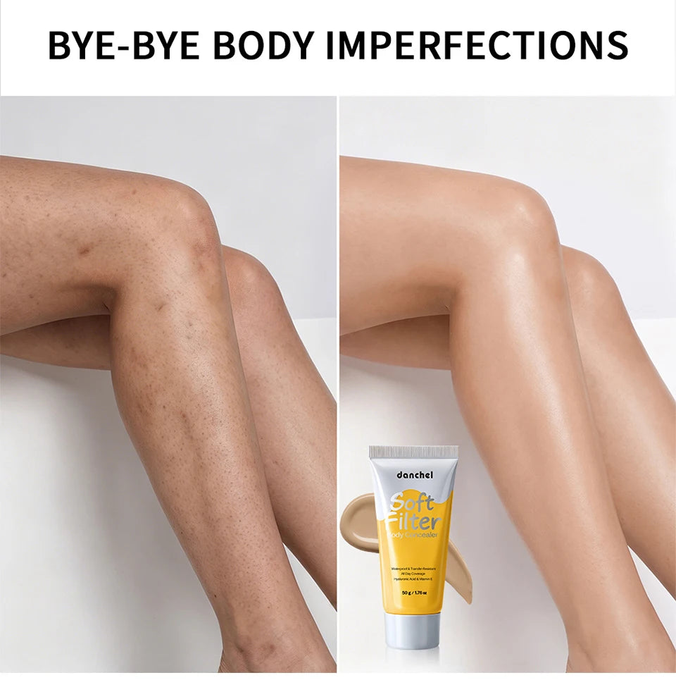 Body Concealer and Full Coverage Foundation for Flawless Skin and Tattoos - 11