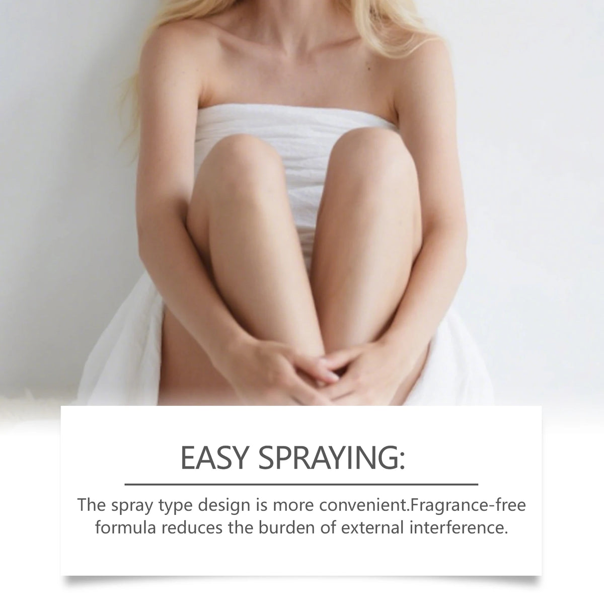 Exfoliating Spray and Skin Brightening Serum for Body and Foot Care Routine