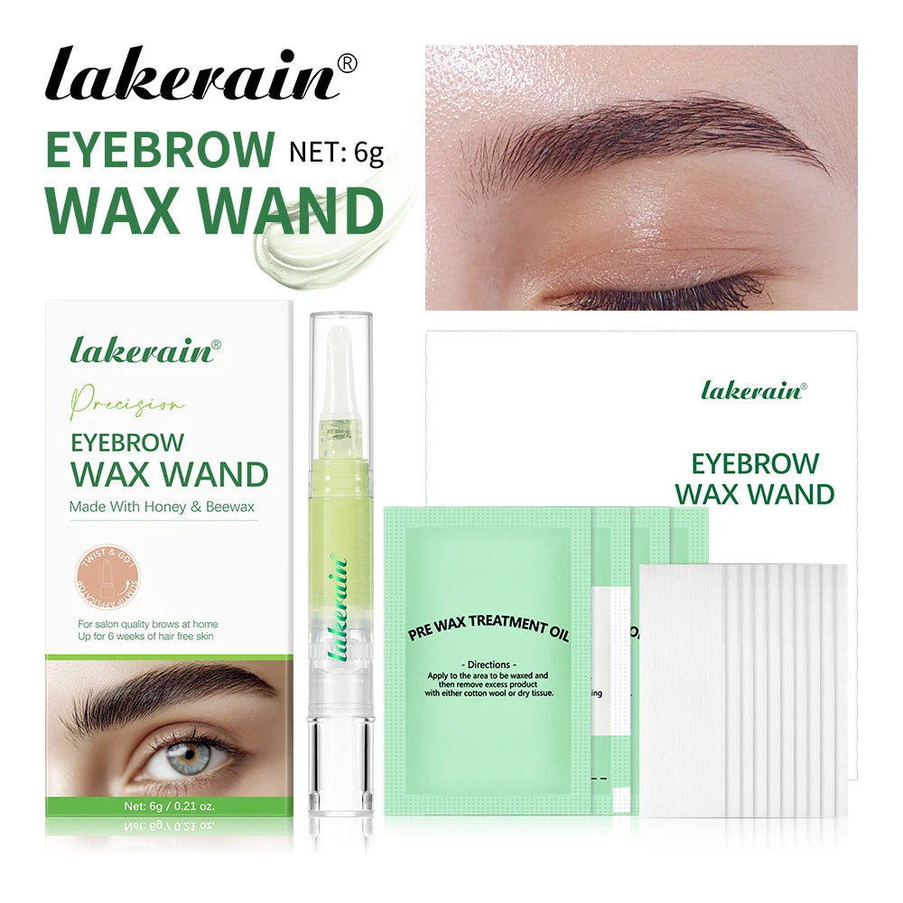 Eyebrow Wax Wand and Facial Hair Remover for Salon Quality Brows at Home - 1