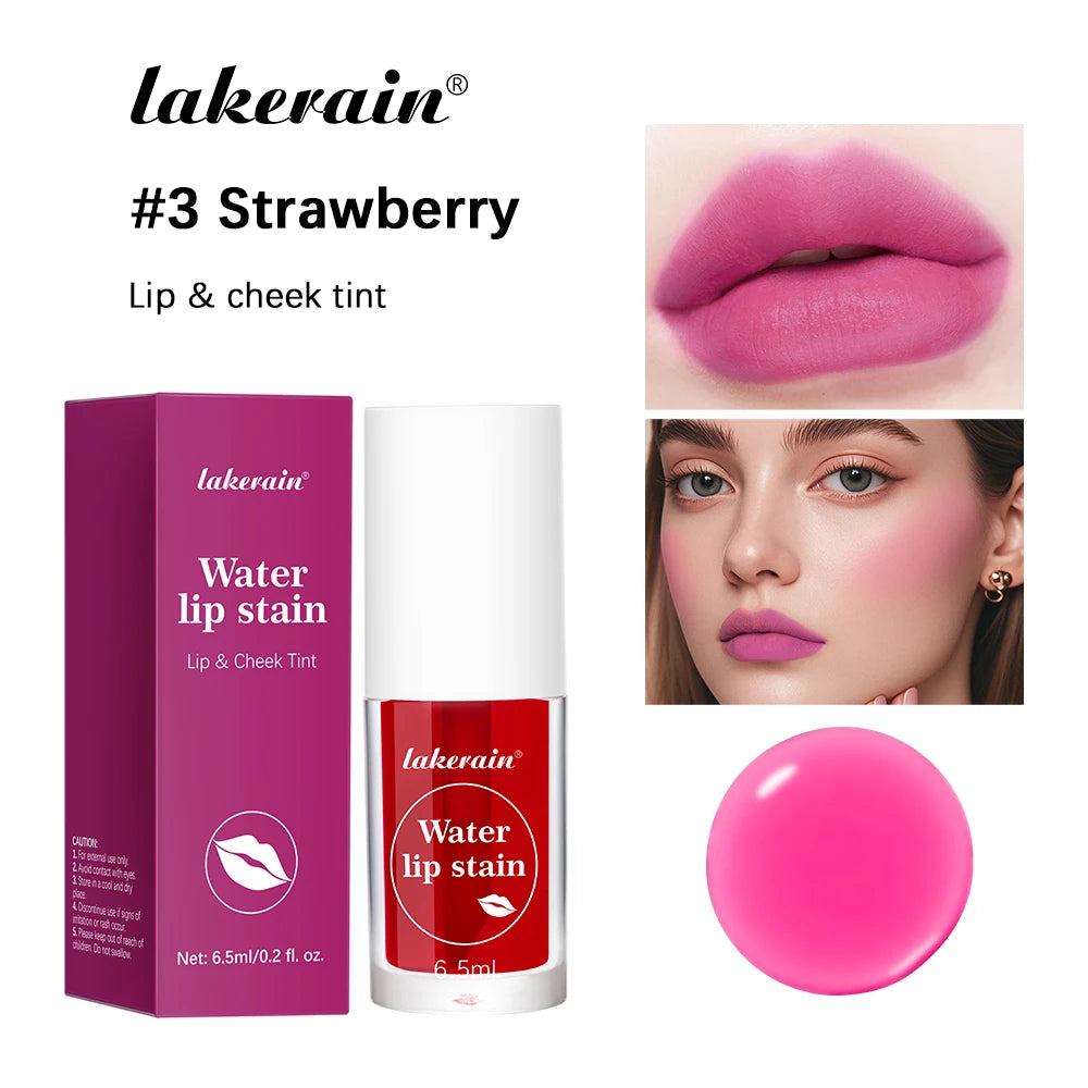 Water Lip Stain and Liquid Lipstick Tint for Long Lasting Daily Makeup Looks