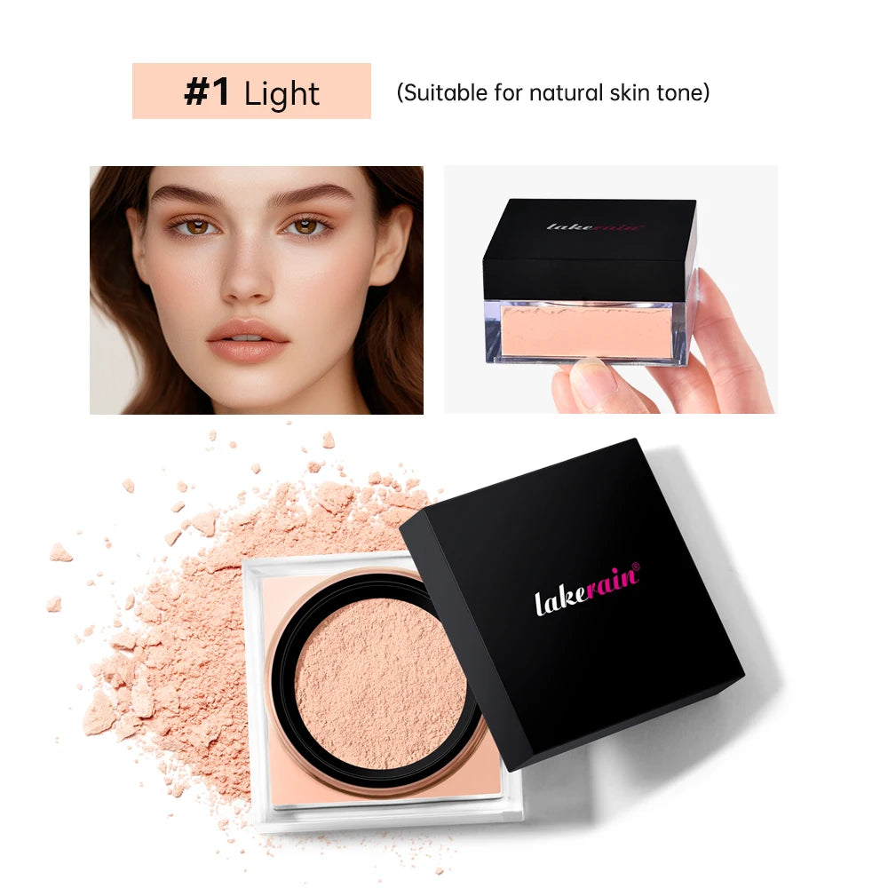Matte Loose Baking Powder and Finishing Dust for Daily Makeup Oil Control - 23