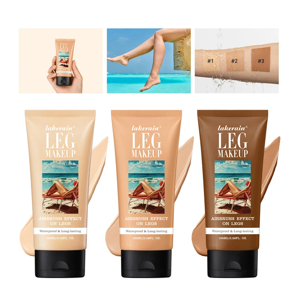Leg Makeup Lotion and Body Foundation for Smooth Even Skin Tone Daily Wear - 1
