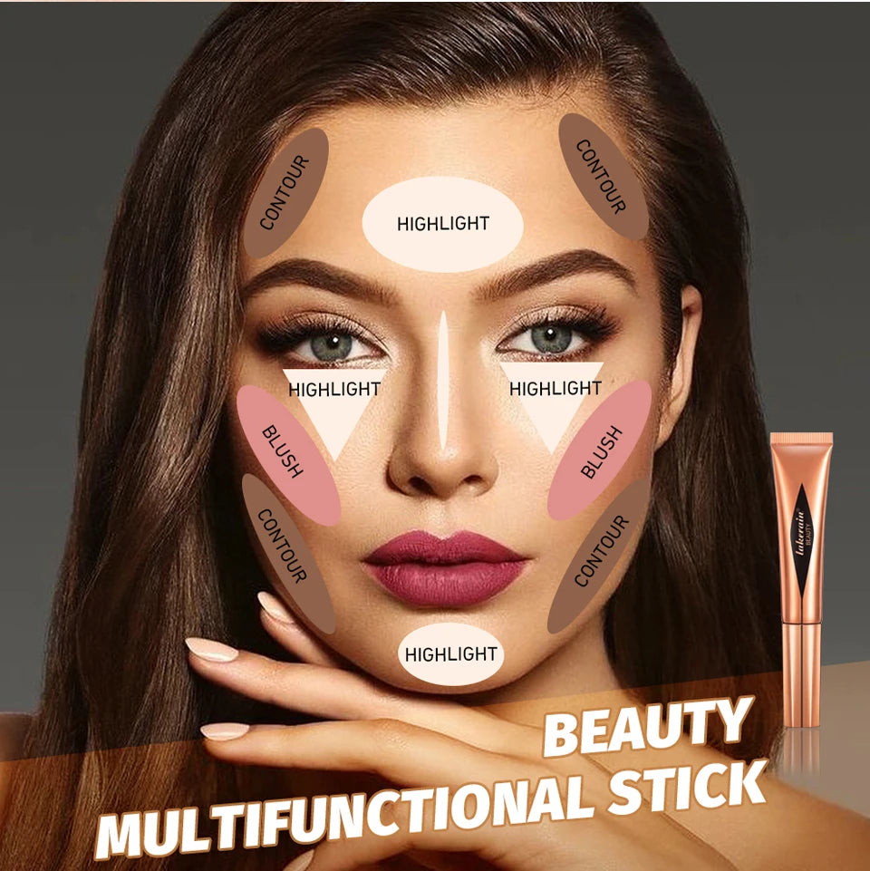 Liquid Face Bronzer and Makeup Contouring Wand for Daily Beauty Routines