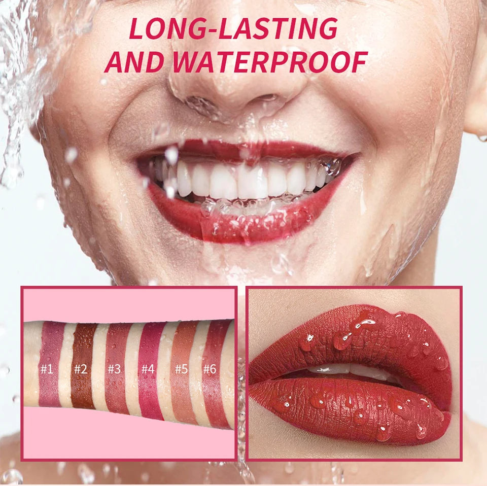 Teddy Lip Tint and Matte Liquid Lipstick for long lasting waterproof natural makeup