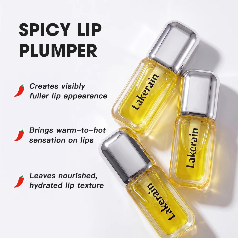 Spicy Lip Plumper and Volumizing Gloss for Fuller Lips for Daily Makeup Looks