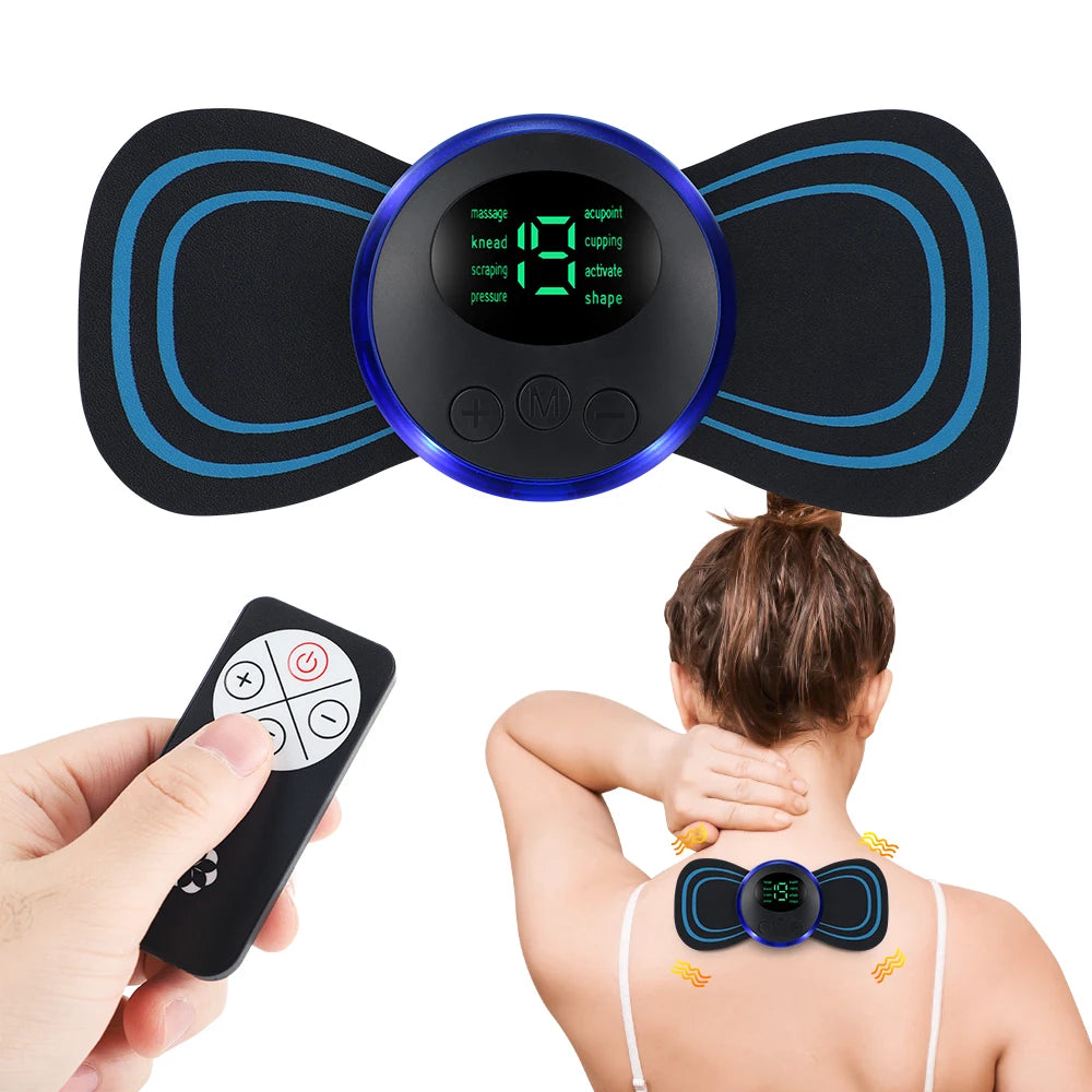 Electric Neck Massager and Body Relaxation Patch for Daily Fatigue Relief
