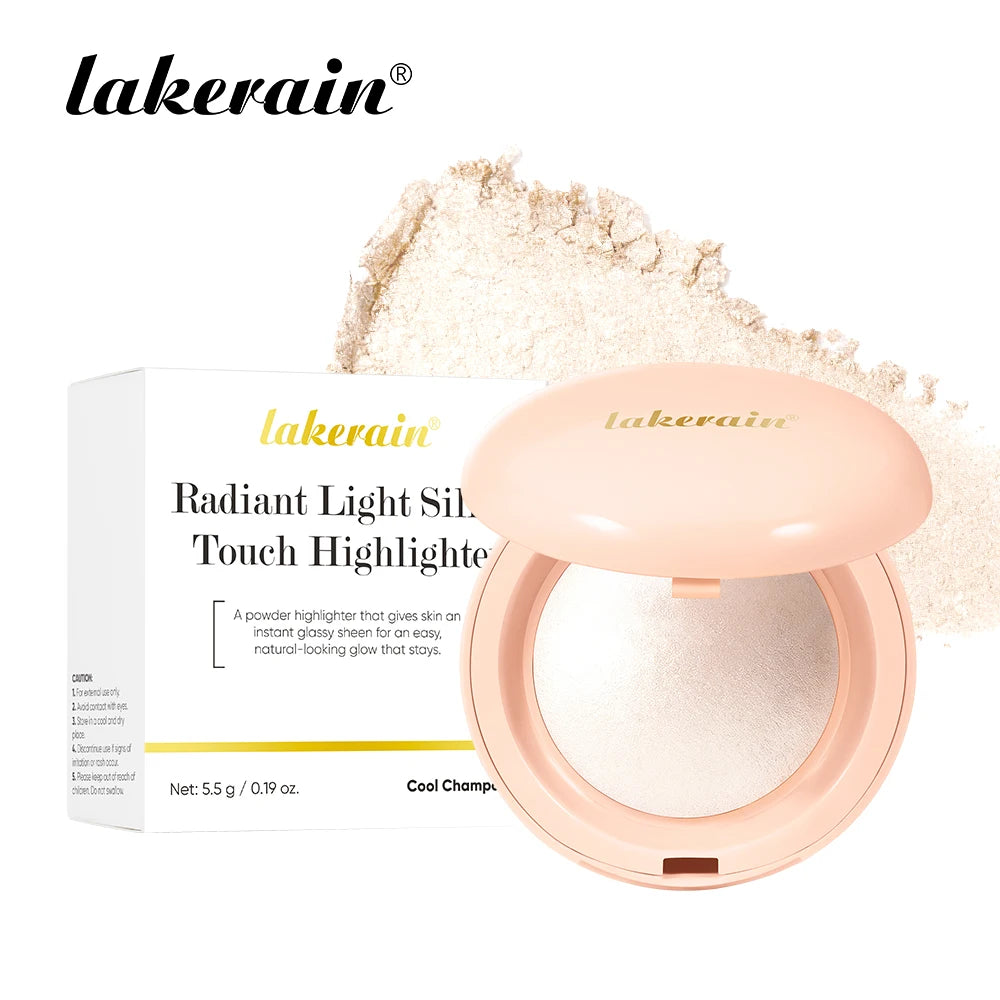 Baked Face Highlighter and Illuminator Powder for a Natural Radiant Glow - 20