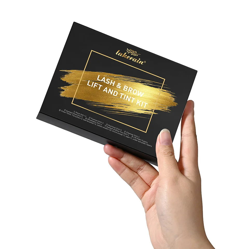Lash Lift and Brow Tinting Kit and Eyelash Perm Set for Professional Salon Use