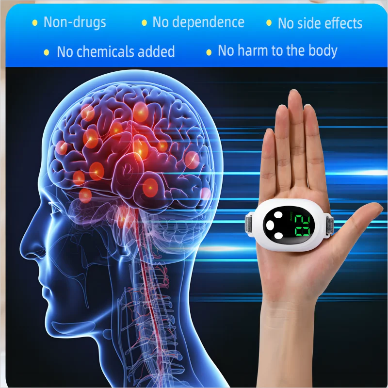 Palm Sleep Massager and Insomnia Relief Device for Better Sleep and Relaxation