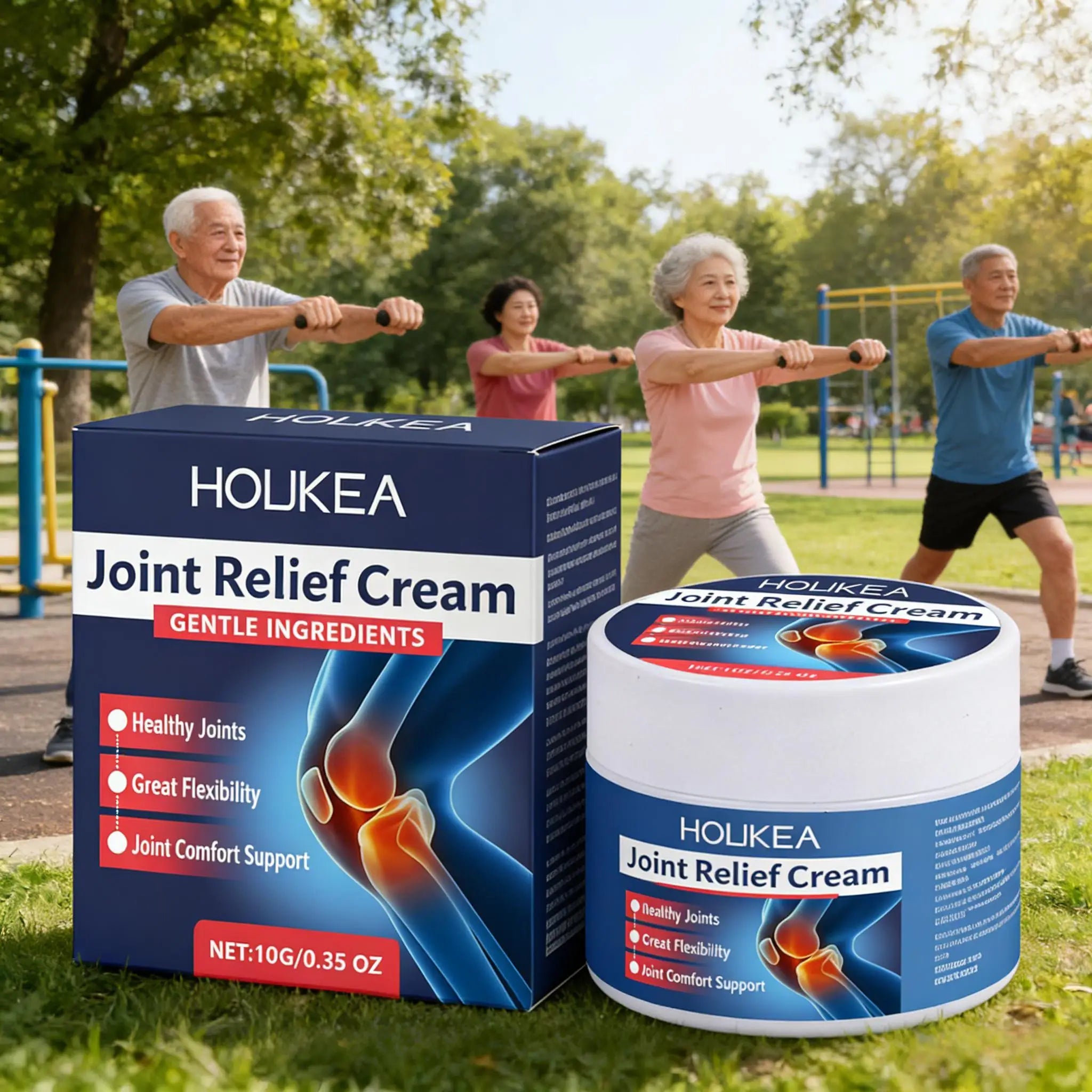 Joint Relief Massage Cream and Muscle Soothing Lotion for Daily Joint Care Support - 4