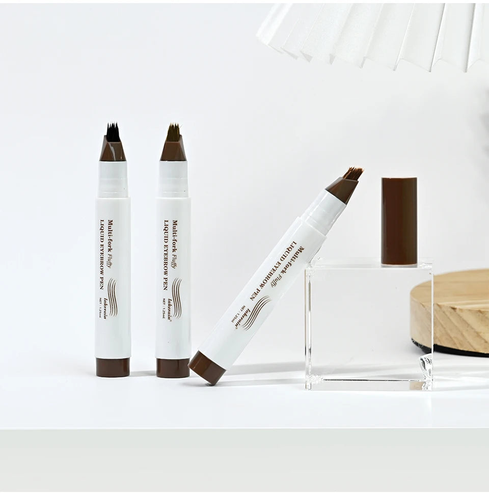 Liquid Eyebrow Pen and Tattoo Brow Tint for Natural Definition and Daily Makeup