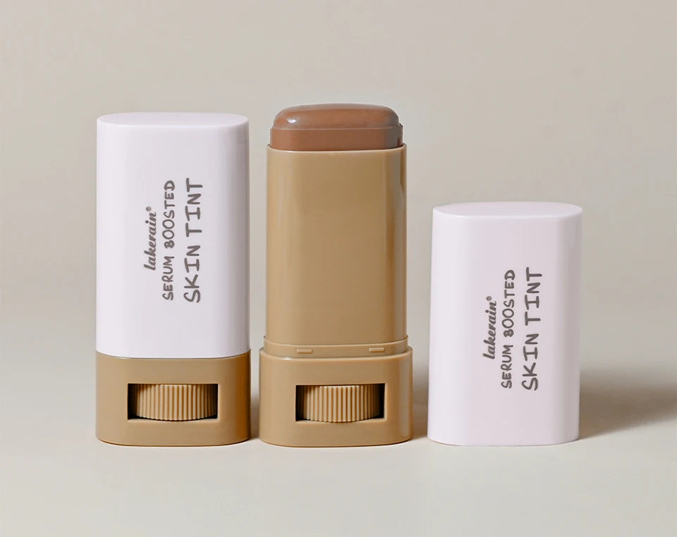 Skin Tint Stick and Serum Foundation for Natural Everyday Makeup Coverage - 19