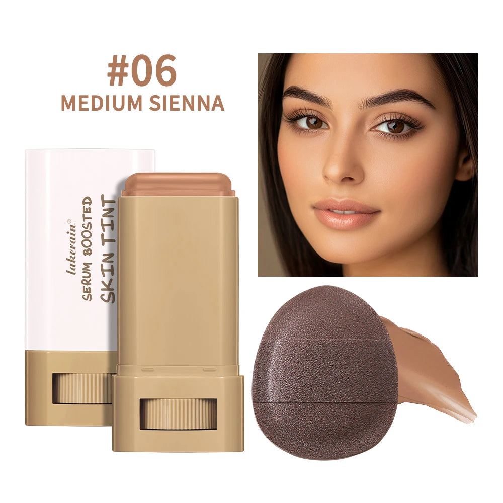 Skin Tint Stick and Serum Foundation for Natural Everyday Face Makeup Coverage - 22