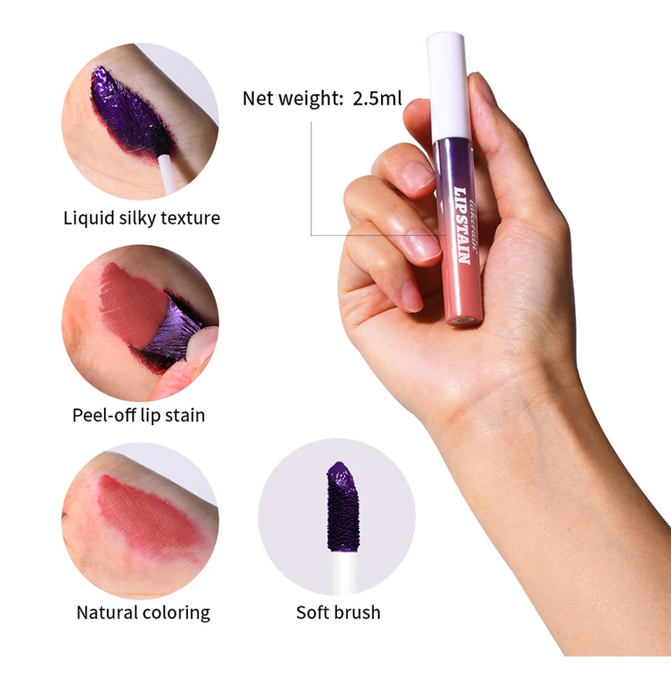 Peel Off Lip Stain and Transfer Proof Lip Tint for Long Lasting Matte Finish - 13