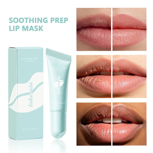 Cooling Peel Off Lip Mask and Hydrating Lip Balm for Daily Dry Lip Care Routine