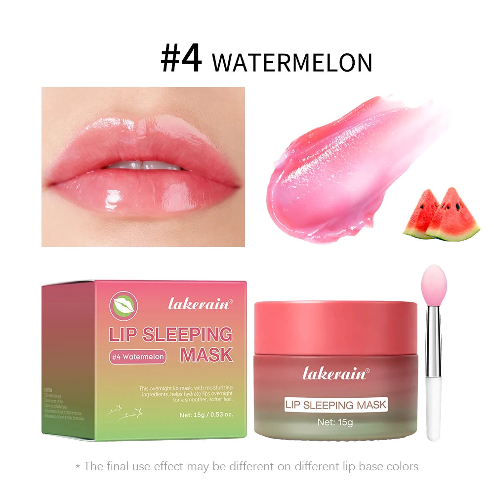 Lip Sleeping Mask and Hydrating Lip Balm for Dry Cracked Lips Overnight Repair