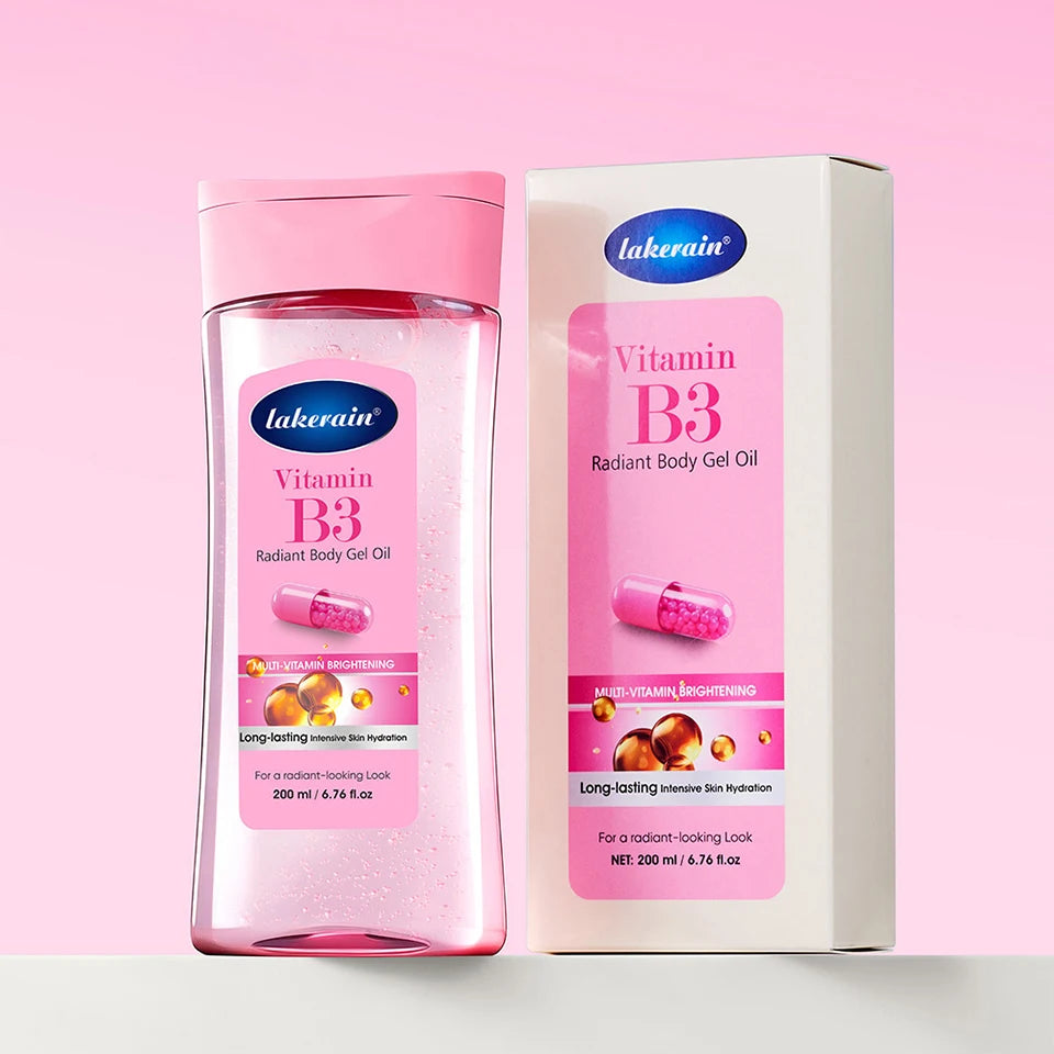 Radiant Body Gel Oil and Moisturizing Skin Treatment for Daily Glowing Hydration